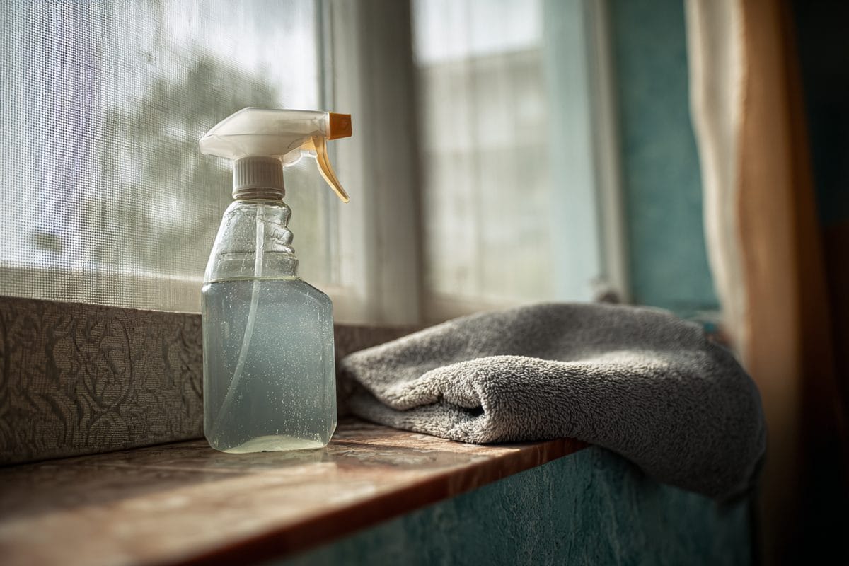 Close-up of wallpaper border being removed at wall corner, showing technique at inside corner