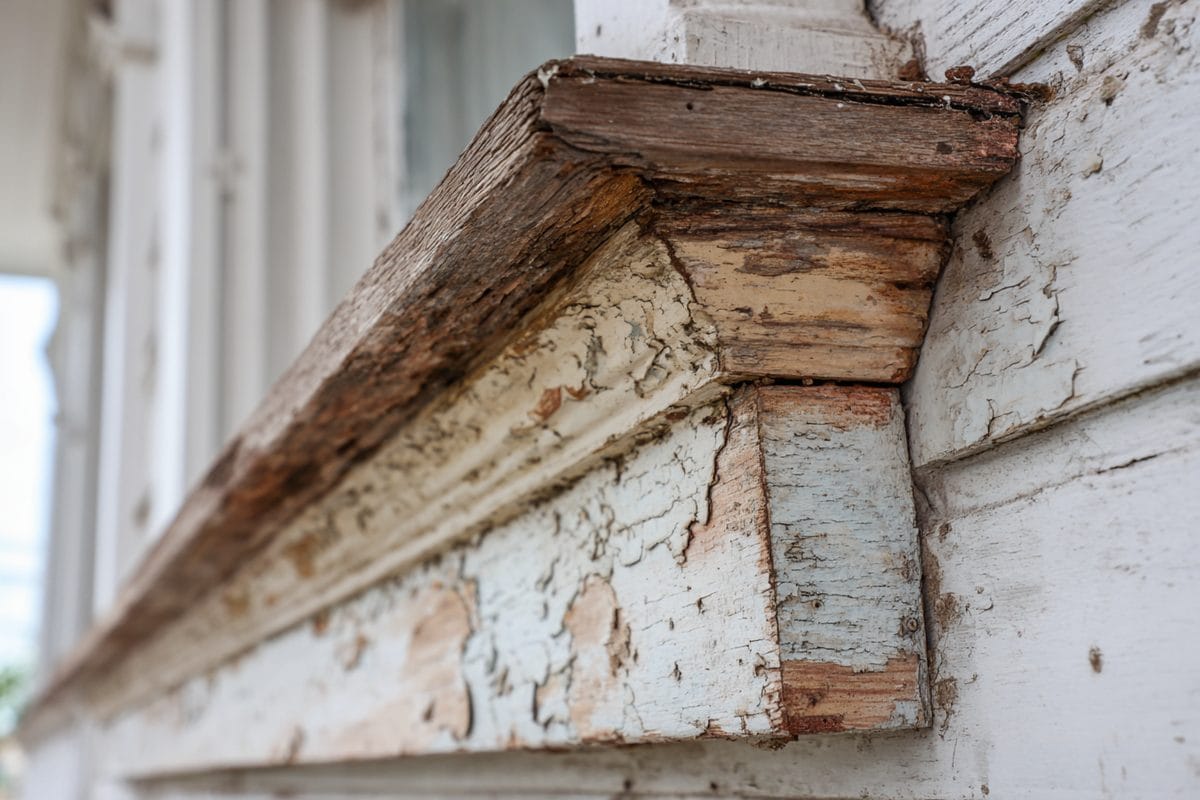 Fascia and Soffit Painting: What It Is and Why It Matters 1 Fascia and soffit trim at roofline showing structure and placement