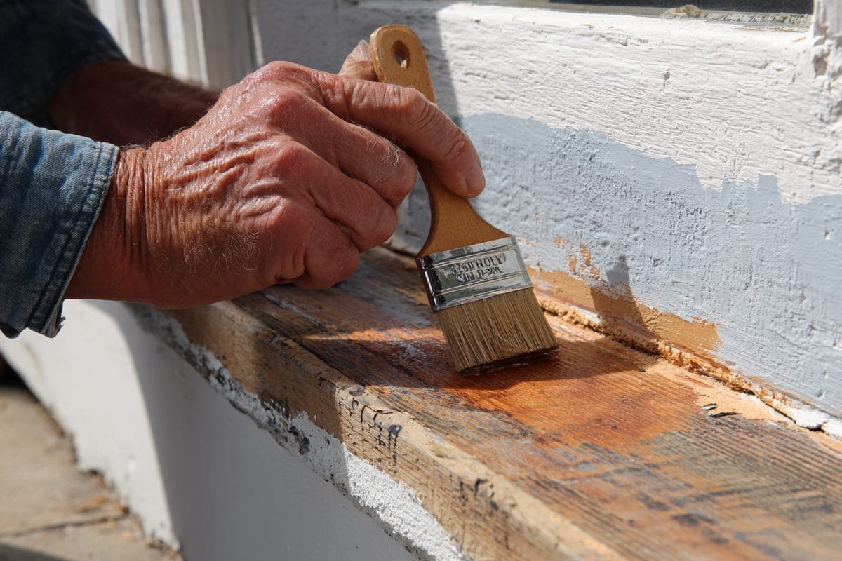 How to Stain a Deck: Complete Guide for Homeowners 2 Deck before and after wood brightening treatment, showing restored natural color and improved grain visibility