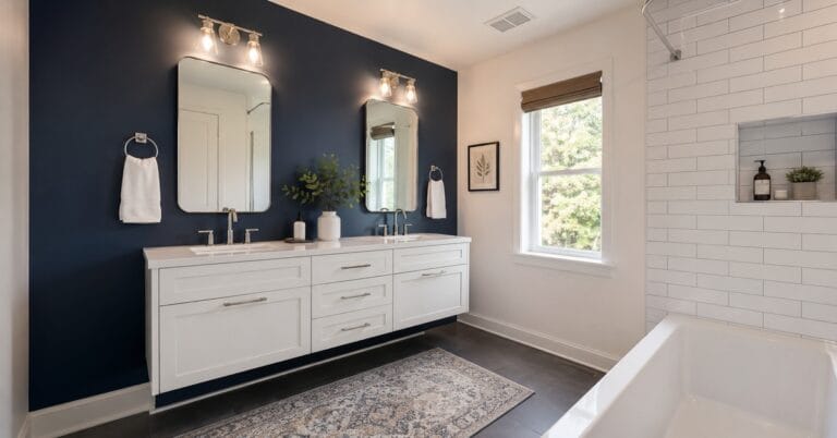 bathroom accent wall ideas featured