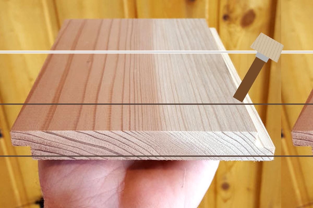 Shiplap Accent Wall: Painting, Cost, and What to Expect 1 Shiplap showing proper primer application with emphasis on edges and reveal gaps